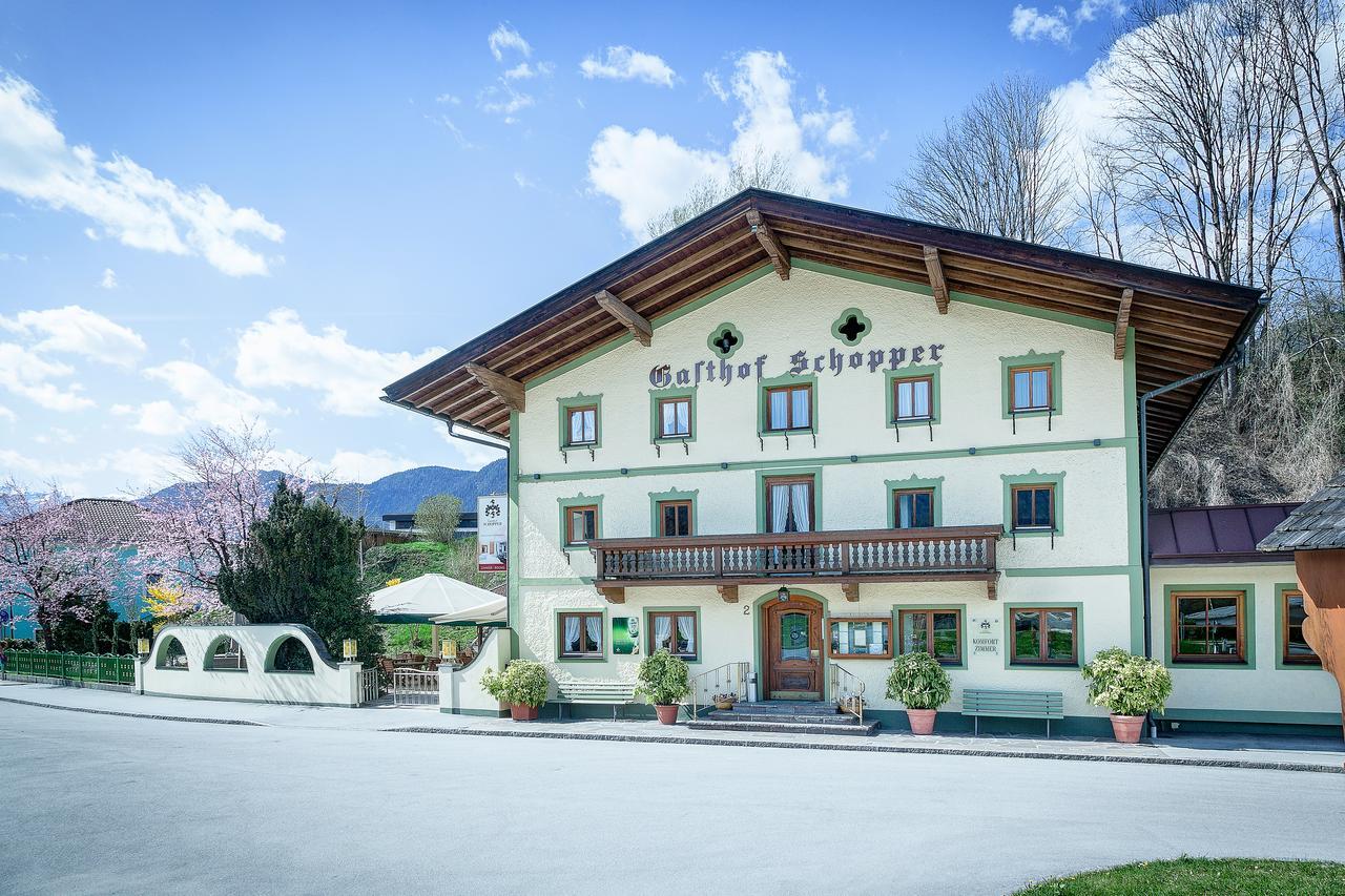 Breitenbach am Inn Gasthof Schopper מראה חיצוני תמונה